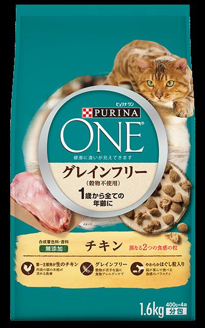 【注意事項】 ・メーカーの都合等により、パッケージ及び内容量、生産地、などが変更される場合がございます。ご了承ください。 ・当店では地球環境への配慮およびお手頃価格での商品の提供のため、簡易的な梱包とさせていただいております。 ・箱潰れなど、製品をご利用いただくのに問題がない場合の返品・交換対応はお受けできません ※期限のある商品について ・賞味期限や消費期限がある商品については、すべて期限まで2ヶ月以上のものを取り扱っております。個別のお問い合わせはご遠慮いただきますようお願い申し上げます。 ・期限が迫った商品は、別途アウトレット商品として販売させていただいております。 商品説明■　商品詳細●第一主原料が生のチキン 　 肉食の猫の本能が求める食事 ●グレインフリー 　 穀物が苦手な猫に食物アレルゲンケア ●やわらかほぐし粒入り 　 猫が喜んで食べる食感のバラエティ ●新鮮なお肉やお魚が主原料 　 優れた動物性たんぱく質源で高い嗜好性。 だから健康状態と食べっぷりの違いを実感できます。 ●健康6要素を満たす栄養設計 ピュリナの獣医師が提唱する6つの健康要素をすべて満たすことで、健康寿命をサポートしま す。 4902201210973■　原産国アメリカ合衆国■　メーカーネスレ日本■　広告文責ライフジェネレーション株式会社 TEL:06-6809-2484