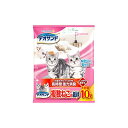 【3個セット】 ユニ・チャーム デオサンド 複数ねこ紙砂 10L