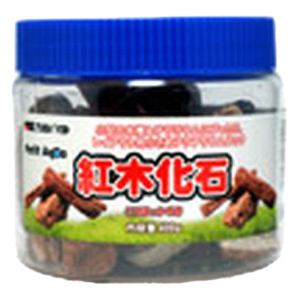 Tropical Fish Aquarium - 【12個セット】神畑養魚 プチアクアの石　紅木化石400g