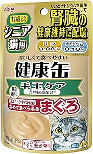 Mature Cat - 【24個セット】健康缶パウチシニア猫用毛玉ケア40g
