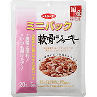 【6個セット】 デビフペット d.b.f ミニパック 軟骨ジャーキー 100g（20g×5）