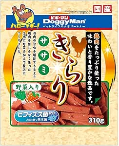 【2個セット】ドギーマンきらりササミ野菜入り310g