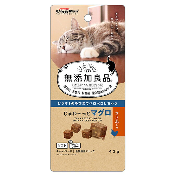 Other Wet Food - 【36個セット】ドギーマンハヤシ キャティーマン 無添加良品じゅわ〜っとマグロささみ入り 42g