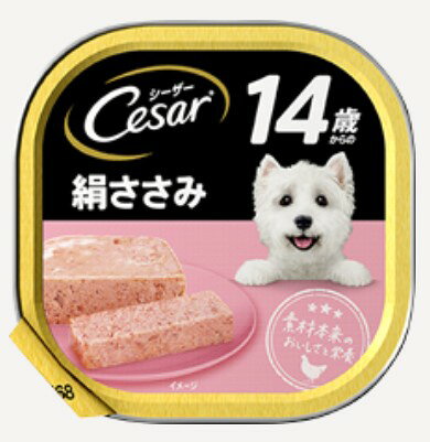 【12個セット】 マースジャパンリミテッド シーザー14歳からの絹ささみ100g
