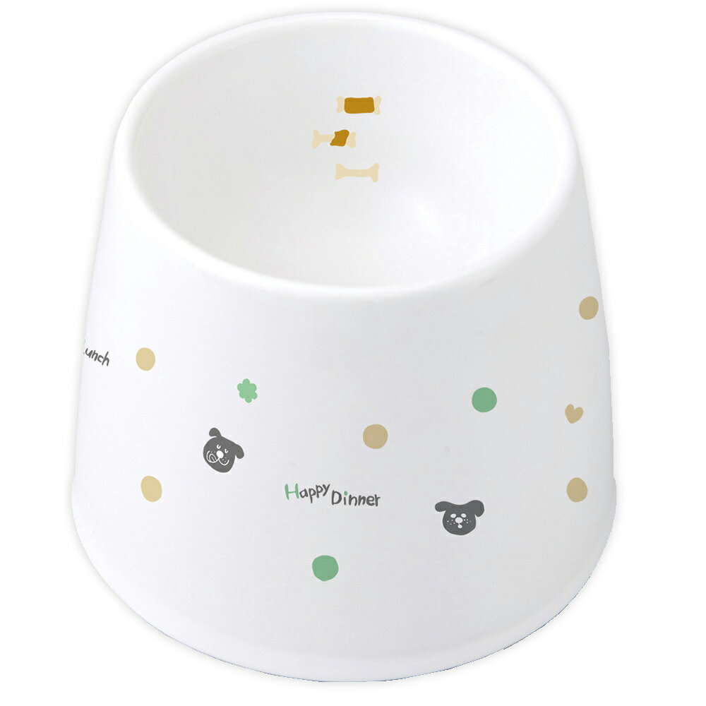 【12個セット】マルカン 食べやすい陶製食器犬用M