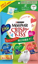 【15個セット】ネスレ日本 モンプチ クリスピーキッス バラエティパック 総合栄養食 贅沢シリーズ 126g