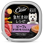 【14個セット】 マースジャパンリミテッド シーザー自然素材レシピラム＆さつまいも・にんじん85g