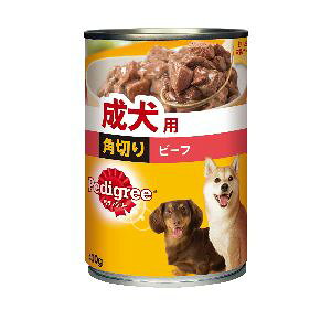 Mature Dog - 【2個セット】マースジャパンリミテッド ペディグリー成犬用角切りビーフ400g