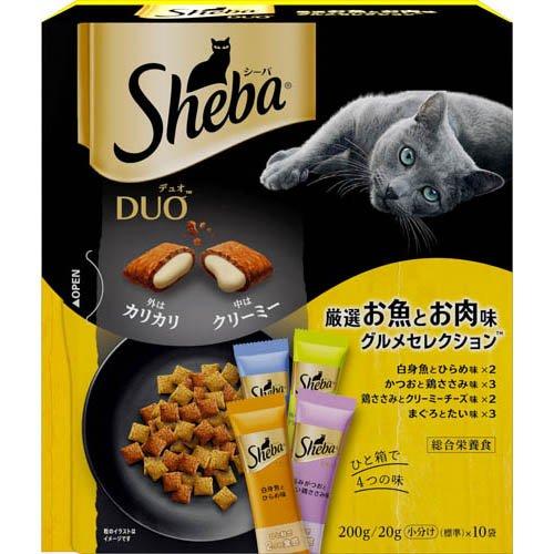 【3個セット】マースジャパンリミテッド シーバデュオ厳選お魚とお肉味グルメセレクション200g