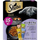【12個セット】マースジャパンリミテッド シーバデュオ15歳以上香りのまぐろ味セレクション200g