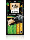 【12個セット】シーバとろ〜りメルティとりささみ味セレクション12g×4本