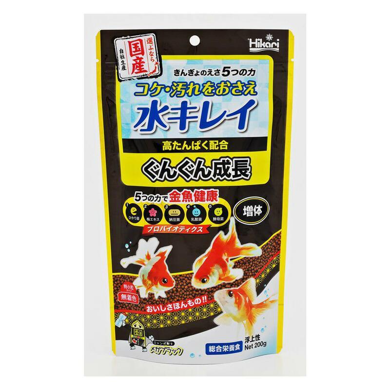 【50個セット】キョーリン ひかりきんぎょのえさ5つの力増体〈特小粒〉200g