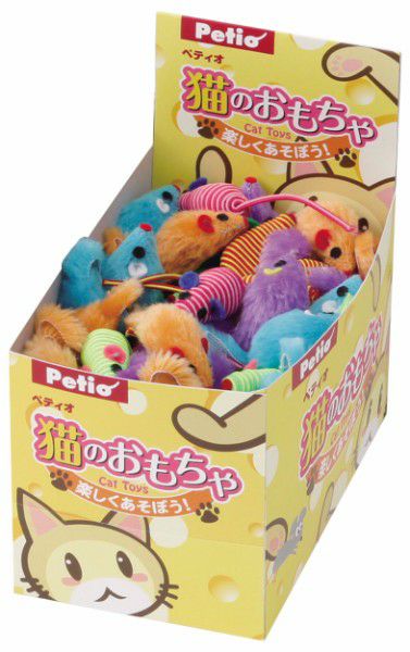 ペティオ ねずみのおもちゃ※種類選択不可、ランダムにお届け