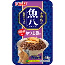 【8個セット】 いなばペットフード 魚八 パウチ 高齢猫用 かつお節入り 60g