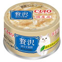 【6個セット】いなばペットフード CIAO贅沢ほたて貝柱まぐろ・とりささみ80g