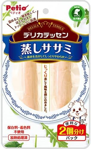 【24個セット】ペティオデリカテッセン蒸しササミ2本入