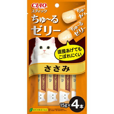 【12個セット】いなばペットフード CIAOスティックささみ15g×4本