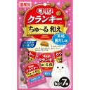 【ポイントUP対象商品】 【24個セット】いなばペットフード CIAOクランキーちゅ〜る和え本格鰹だし味6g×7袋