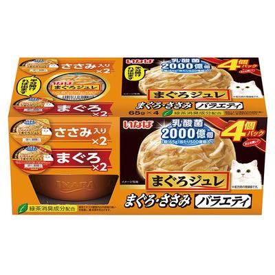 【6個セット】まぐろジュレ乳酸菌入りまぐろ・ささみバラエティ65g×4個