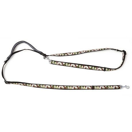 【3個セット】ペティオ犬用引き紐EthicalDoor迷彩ショルダーリードレッド