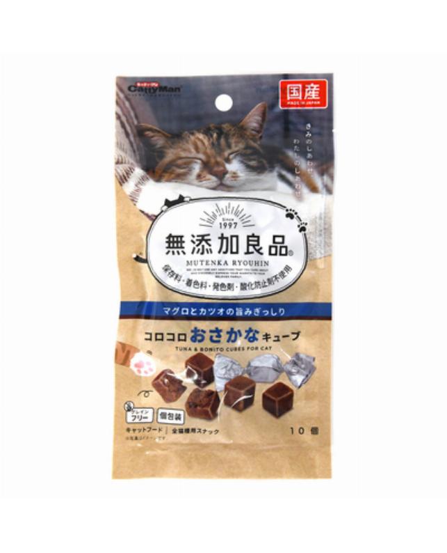 【6個セット】ドギーマンハヤシ 無添加良品　コロコロおさかなキューブ10個