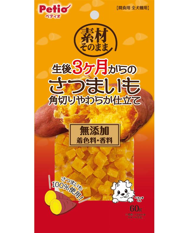 【30個セット】ペティオ ペティオ素材そのまま生後3ヶ月からのさつまいも角切りや...