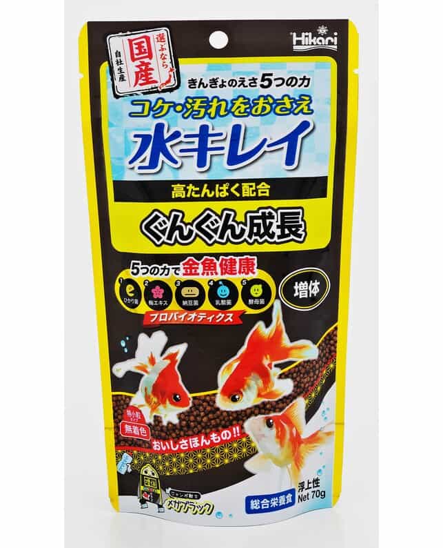 【50個セット】キョーリン　ひかりきんぎょのえさ5つの力増体〈特小粒〉70g