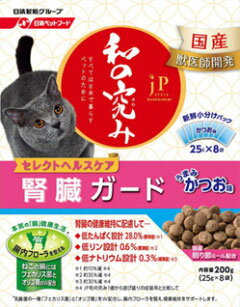 Other Wet Food - 【2個セット】ペットライン JPスタイル和の究みセレクトヘルスケア腎臓ガードかつお味200g