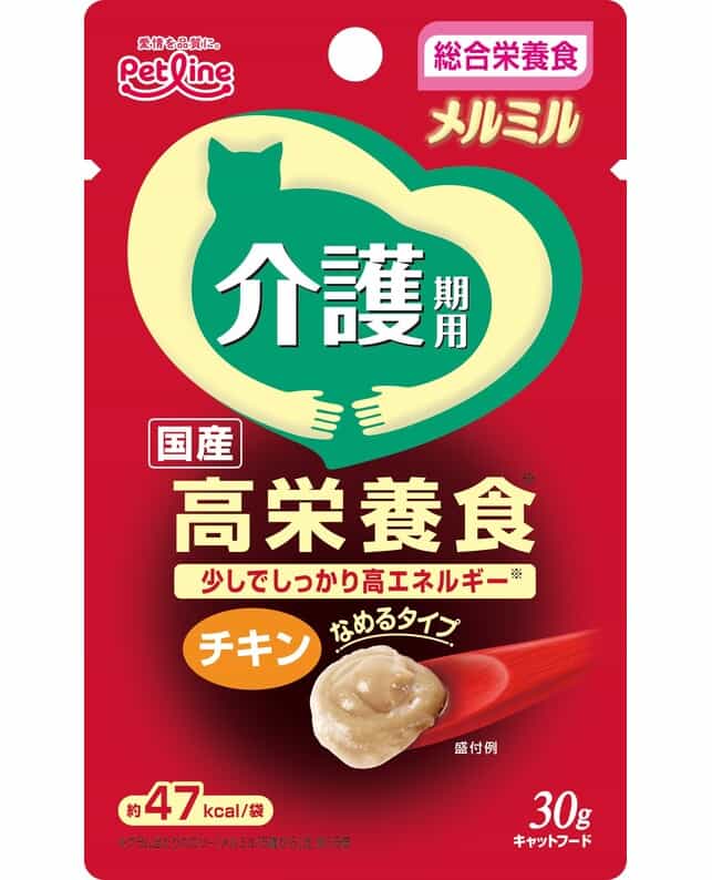 乐天商城 - 【96個セット】ペットライン メルミル介護期用チキン30g