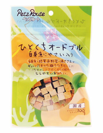 【24個セット】ペッツルート 素材メモ 素材メモひとくちオードブル白身魚にやさい入り100g