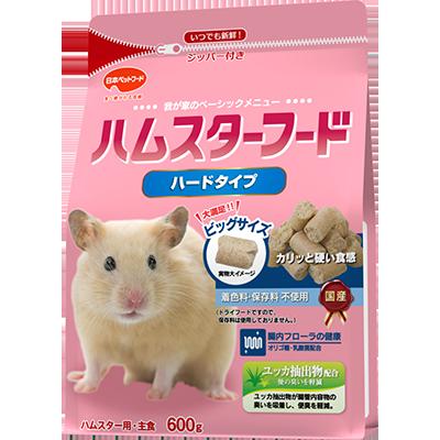 【6個セット】日本ペットフード ハムスターフード ハムスターフード ハードタイプ 600g