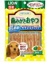 【24個セット】PETKISSワンちゃんの歯みがきおやつ低脂肪ササミスティック野菜入り60g