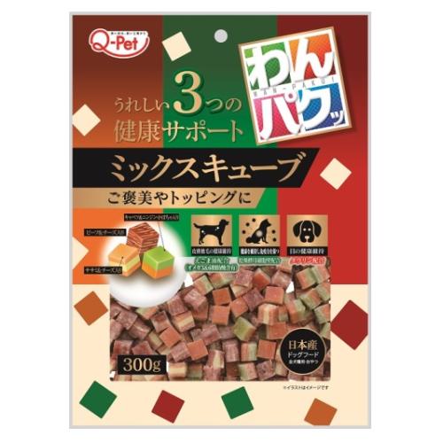 Mature Dog - 【6個セット】 わんパクッ わんパクッ ミックスキューブ 300g