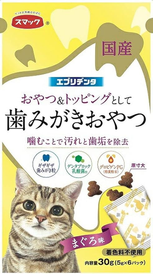 【40個セット】スマック エブリデンタ猫用まぐろ味30g