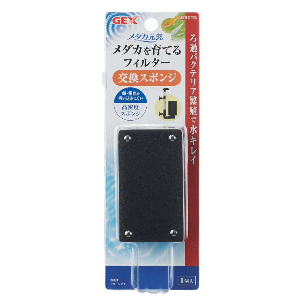 【6個セット】ジェックス ジェックスメダカ元気メダカを育てるフィルター交換スポンジ