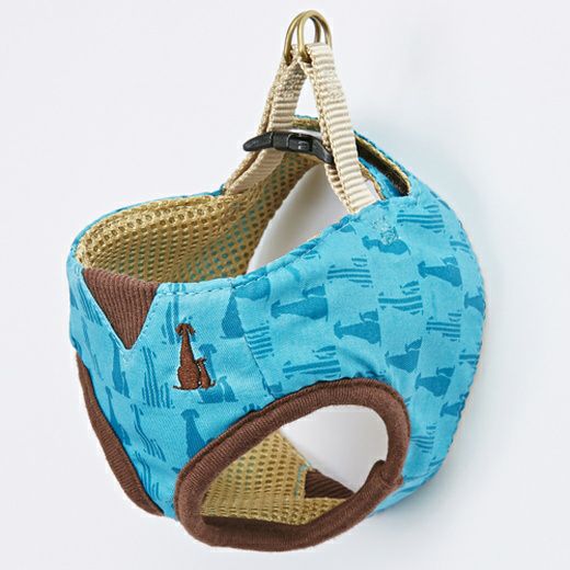【3個セット】ペティオ Add.MateシンボルベストハーネスSターコイズ