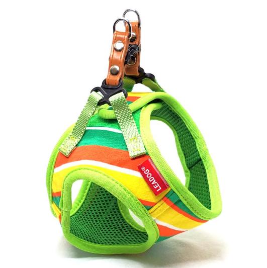 LEADOGパステルボーダーソフトハーネスSグリーン