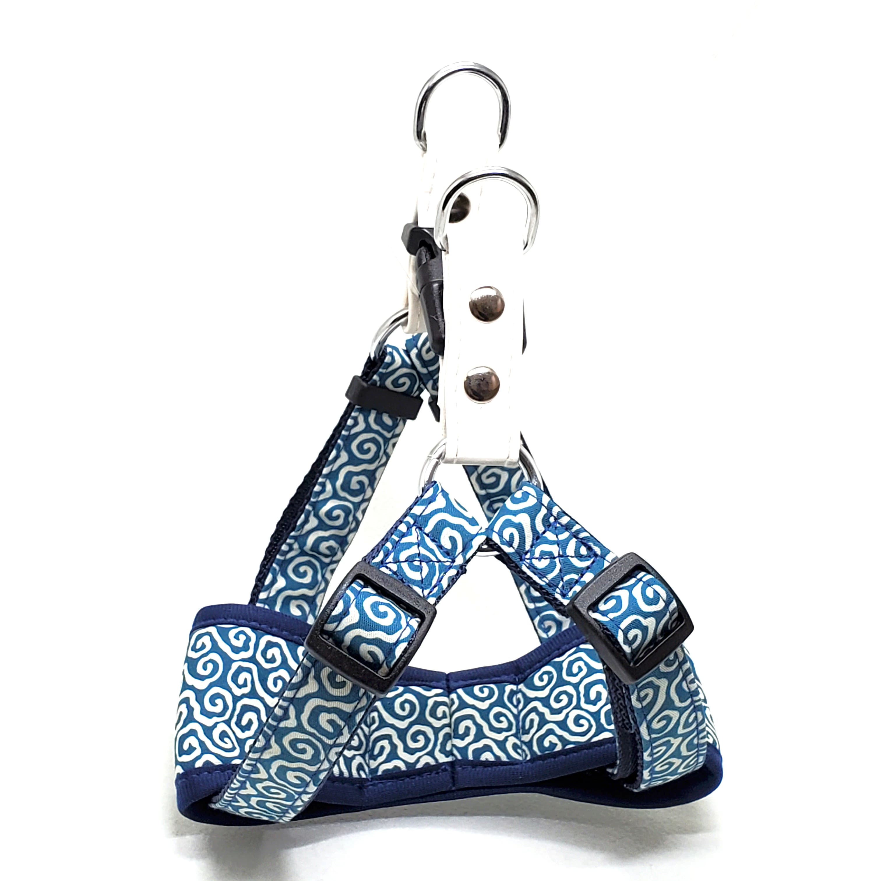 【3個セット】リードック LEADOG唐草カンタンソフトハーネスMブルー