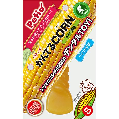 ペティオ 【6個セット】ペティオ かんでるCORNツイストチキン風味S