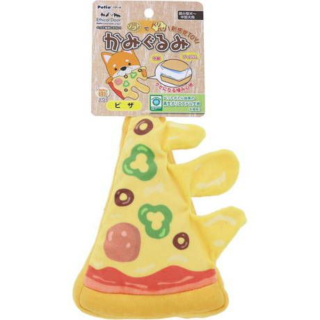 ペティオ 【6個セット】ペティオ ペティオ犬用おもちゃエシカルドアかみぐるみピザ