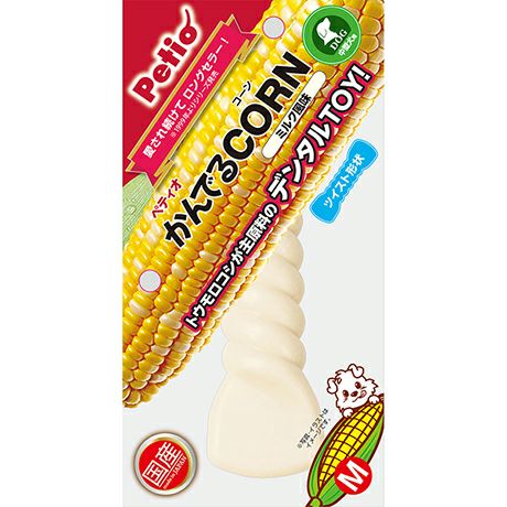 ペティオ 【2個セット】ペティオ かんでるCORNツイストミルク風味M