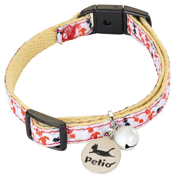 【6個セット】ペティオ 猫小町カラー 金魚 レッド