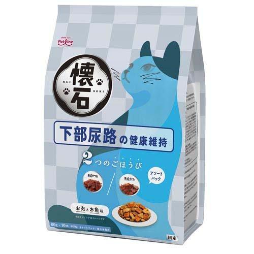 乐天商城 - 【10個セット】 ペットライン　懐石 2つのごほうび 下部尿路の健康維持600g