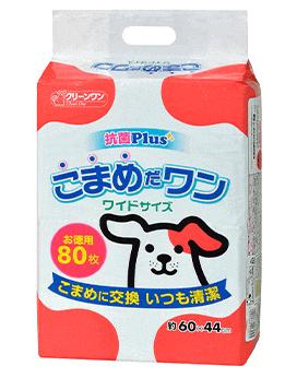 【2個セット】クリーンワン こまめだワン ワイド 80枚
