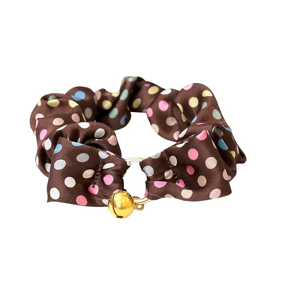 マイスターフリ-カラ-カラフルドットMブラウン