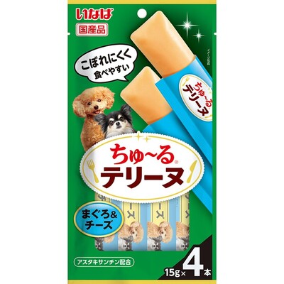乐天商城 - 【6個セット】ちゅーるテリーヌ　まぐろ＆チーズ 15g×4P