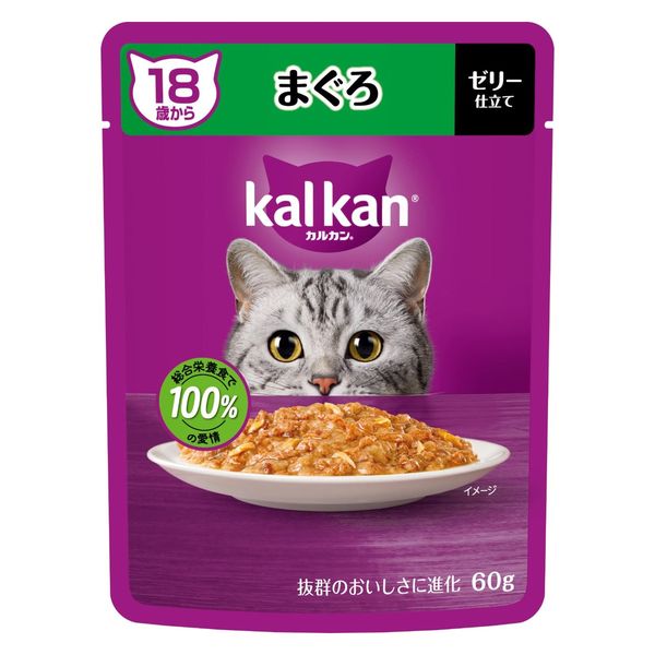 乐天商城 - 【12個セット】マースジャパン カルカンパウチ　18歳から　まぐろ 60g