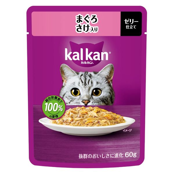 乐天商城 - 【120個セット】マースジャパン カルカンパウチ　まぐろ　さけ入り 60g