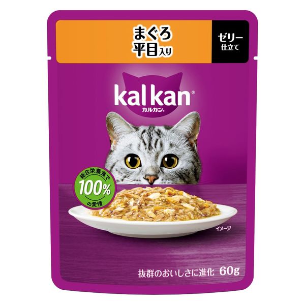 樂天商城 - 【36個セット】マースジャパン カルカンパウチ　まぐろ　平目入り 60g