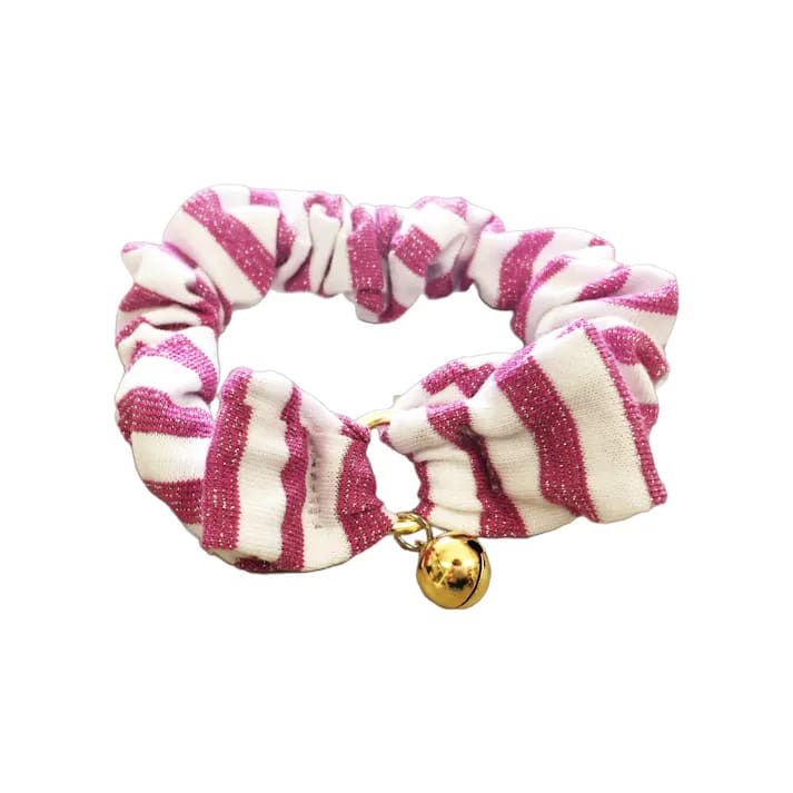 カワノ産業 マイスターライフフリーカラーラメボーダーMピンク